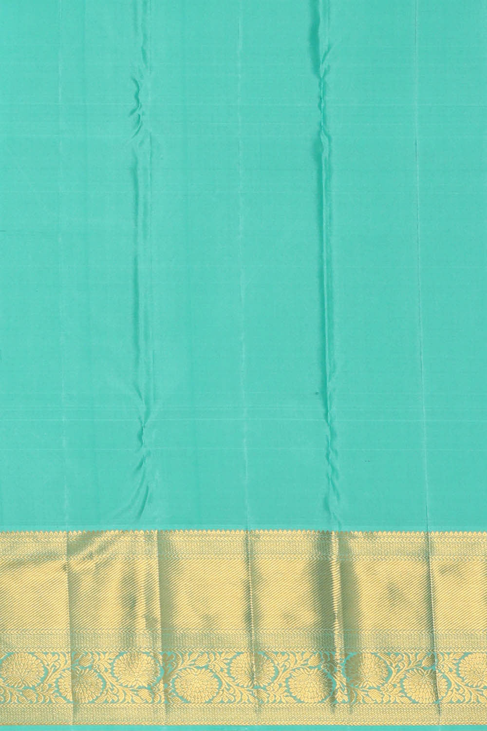 Image of Kanchipattu Navy Blue Brocade Saree