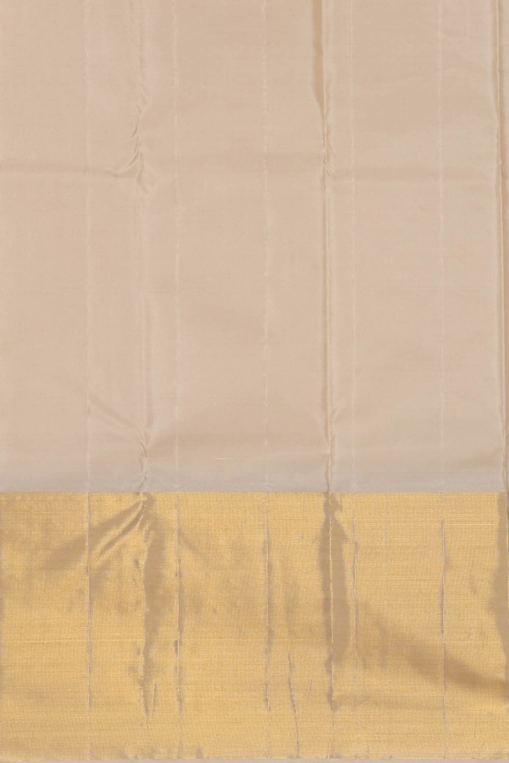 Image of Kanchipattu Golden Green Brocade Saree