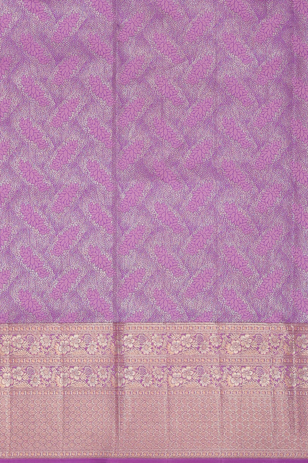 Image of Kanchipattu Pink Brocade Saree