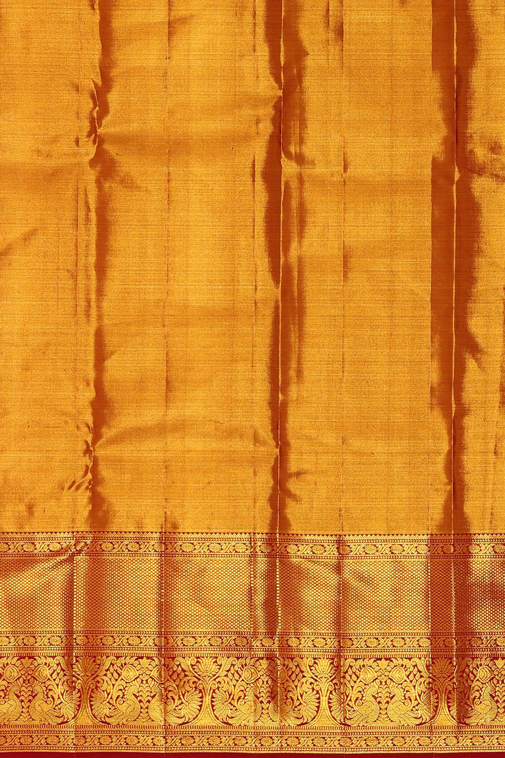 Image of Kanchipattu Sea Green Tissue Brocade Saree