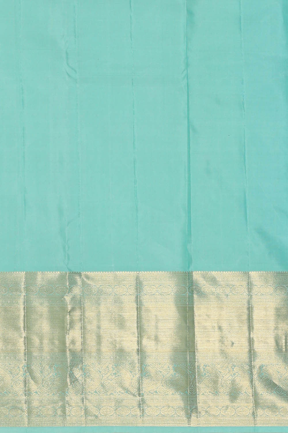 Kanchipattu Sky Blue Brocade Saree