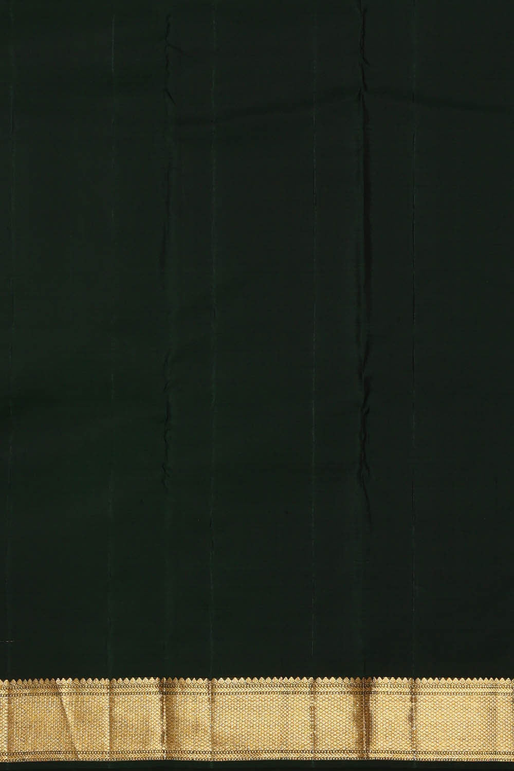 Image of Kanchipattu Bottle Green Brocade Saree