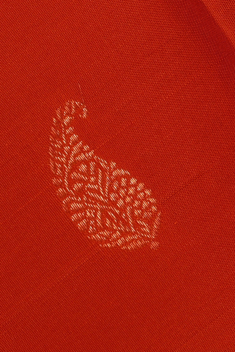 Image of Kanchipattu Orange Brocade Saree