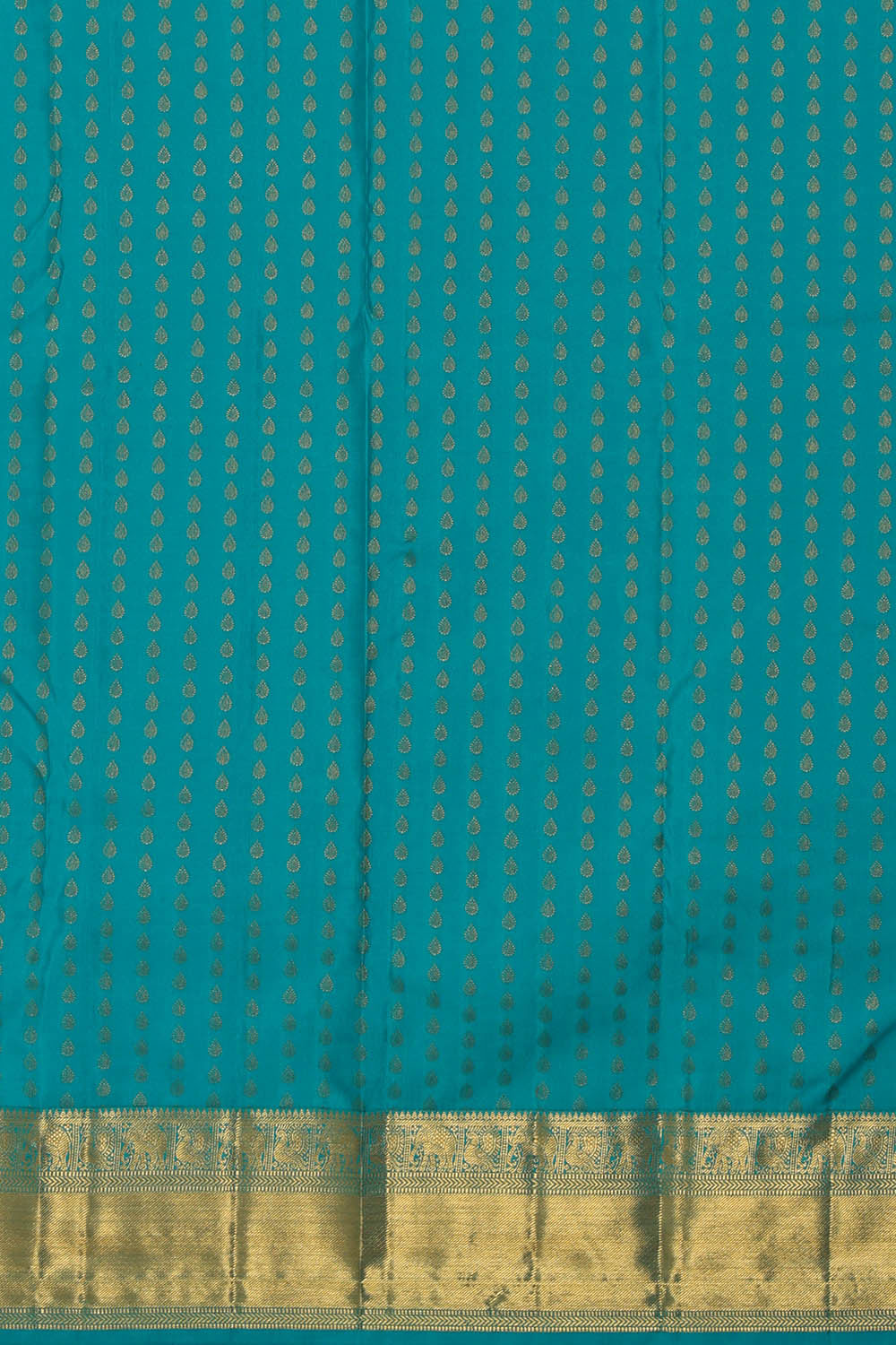 Image of Kanchipattu Grey Brocade Saree