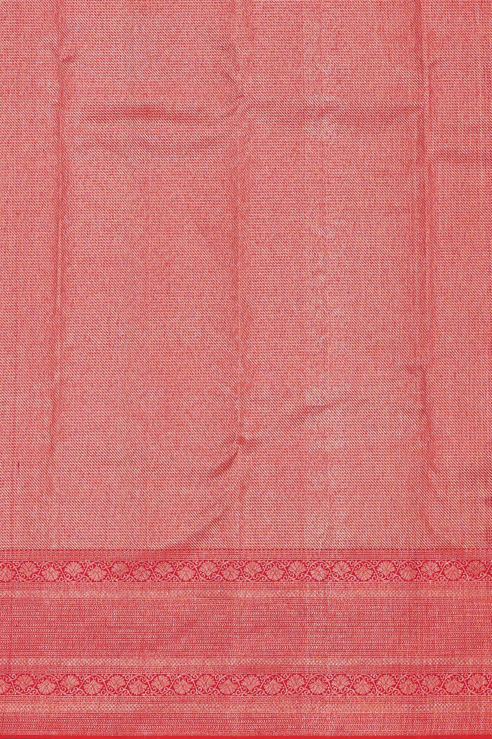 Image of Kanchipattu Red Brocade Saree