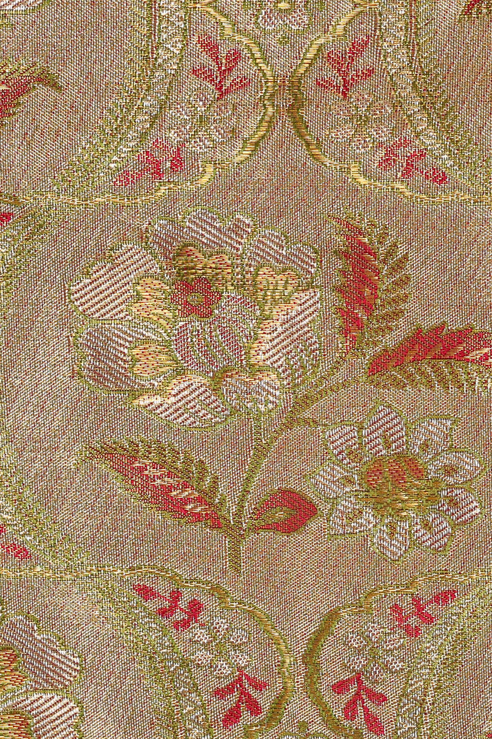 Image of Kanchipattu Gold Tissue Brocade Saree