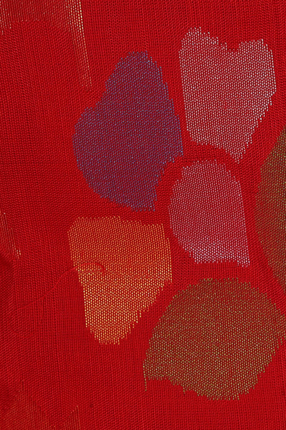 Image of Uppada Silk Red Saree