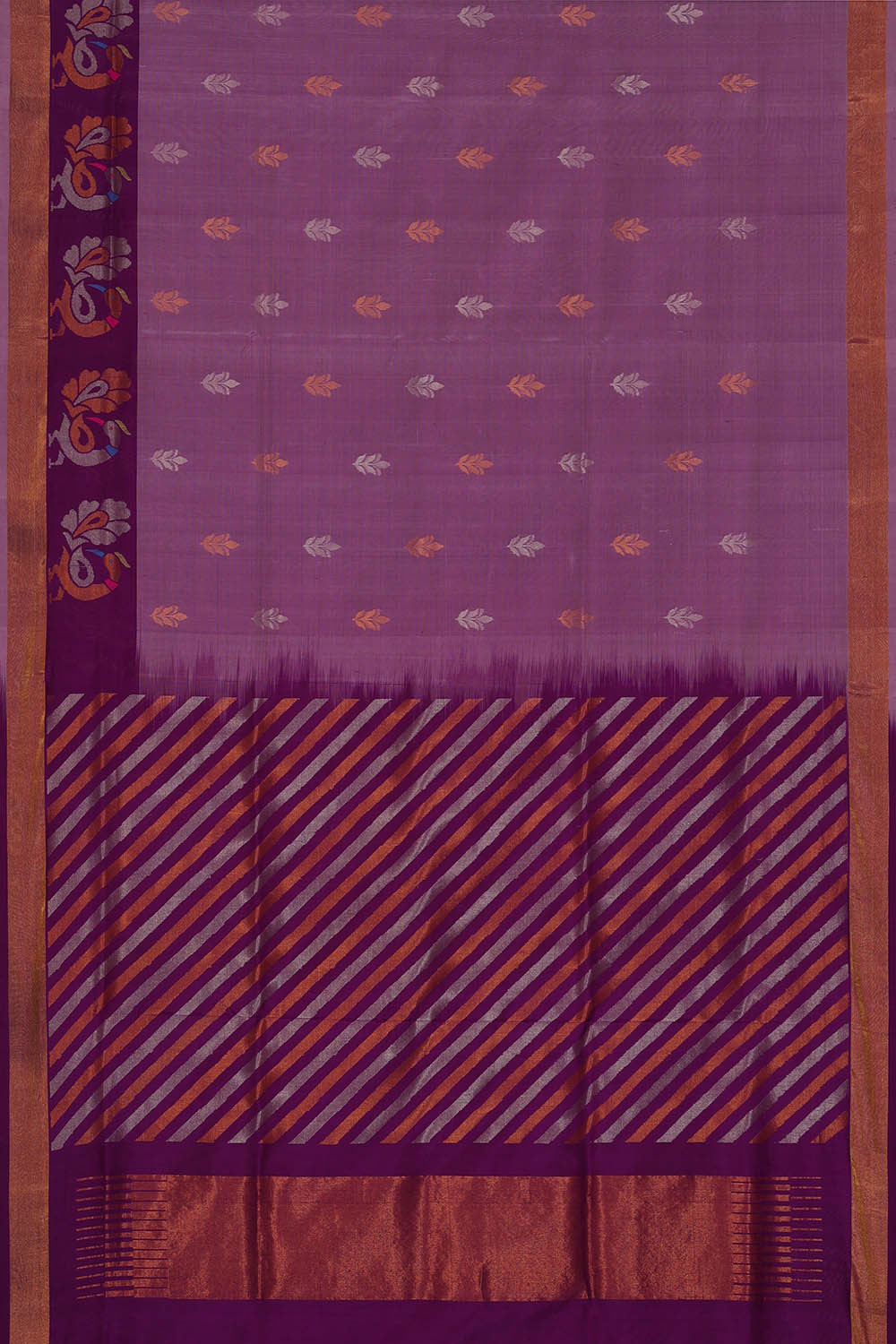 Image of Uppada Silk Lavender Saree