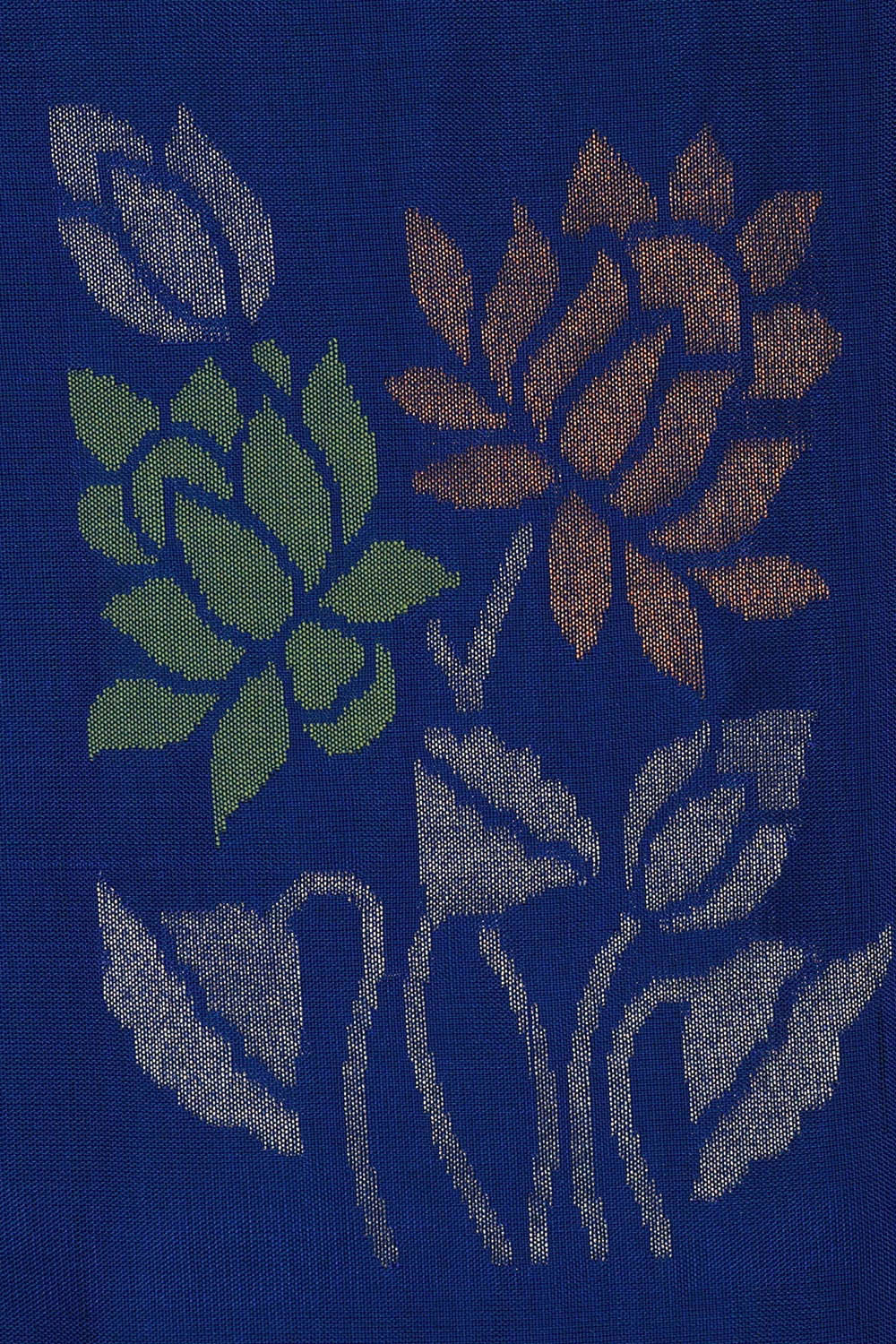 Image of Uppada Silk Blue Saree