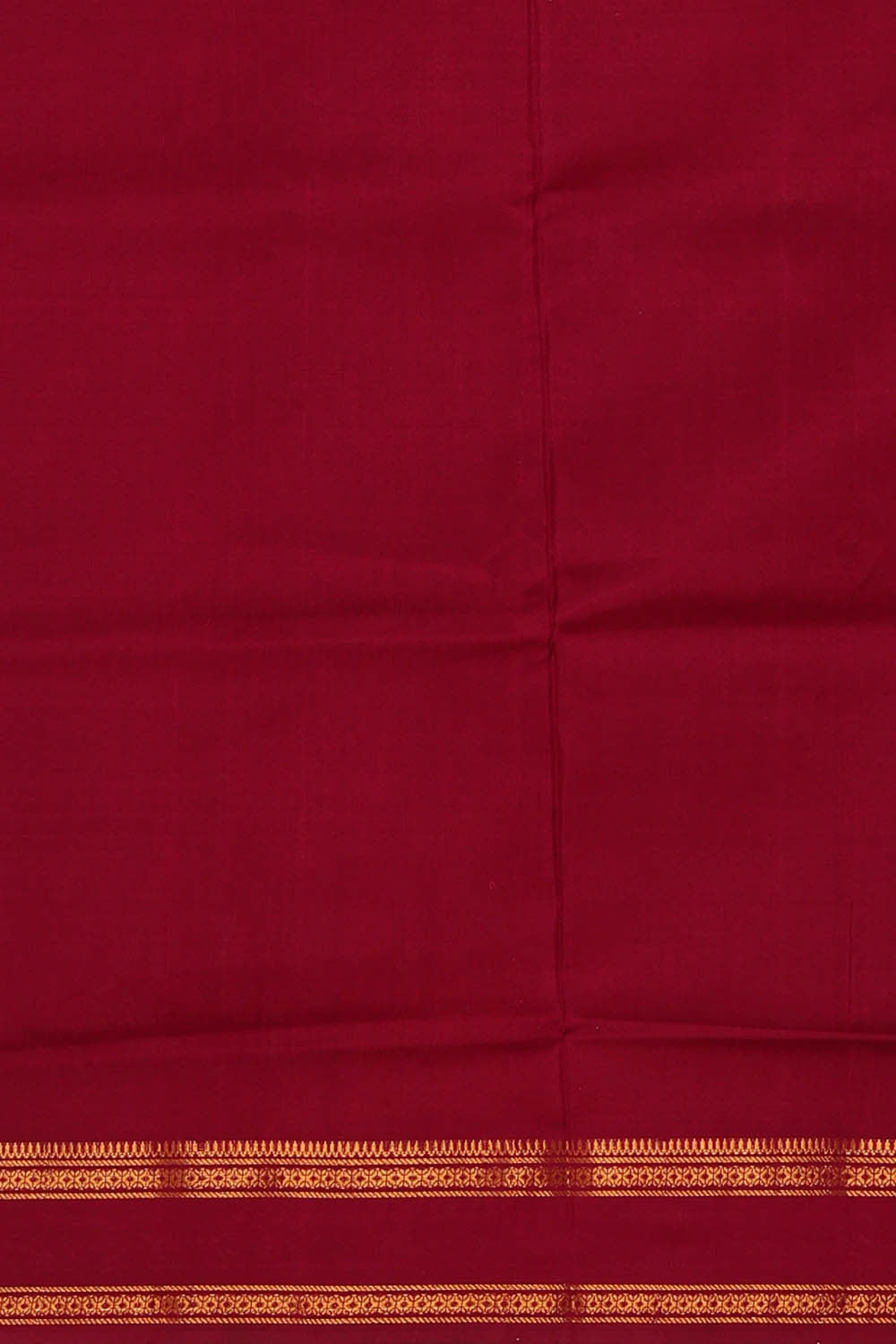 Image of Uppada Silk Dark Orange Saree