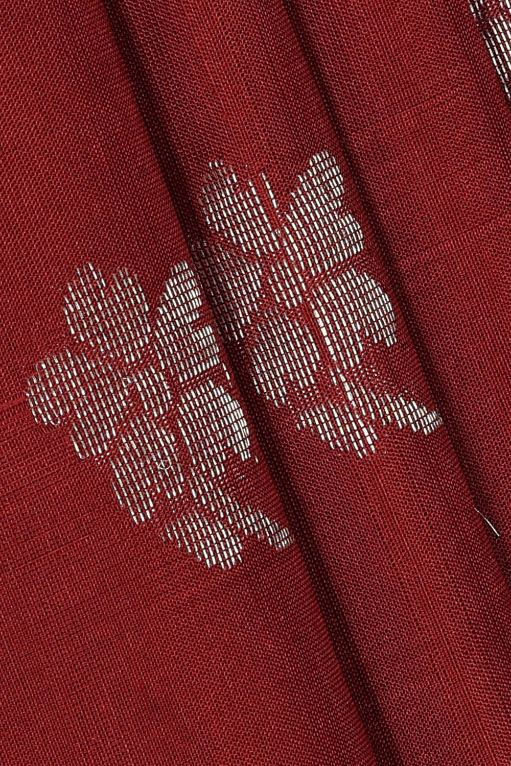 Image of Uppada Silk Maroon Saree