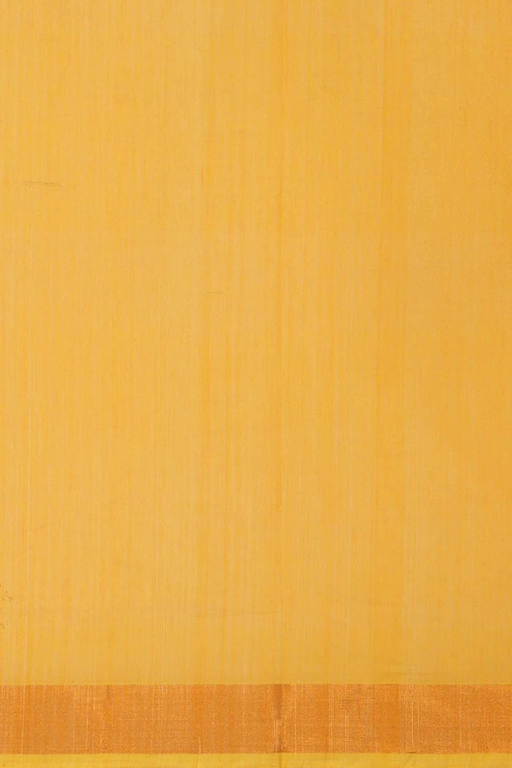 Image of Uppada Cotton Yellow Saree