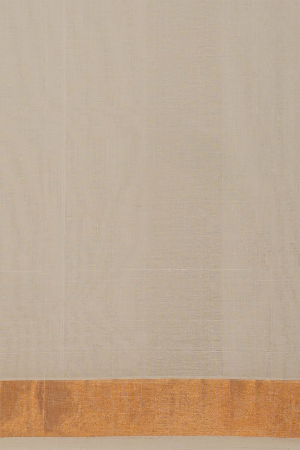 Image of Ponduru Cotton Cream Saree