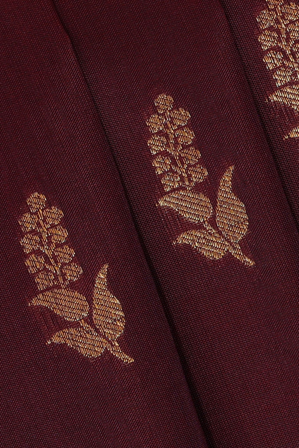 Image of Maroon South Silk Saree