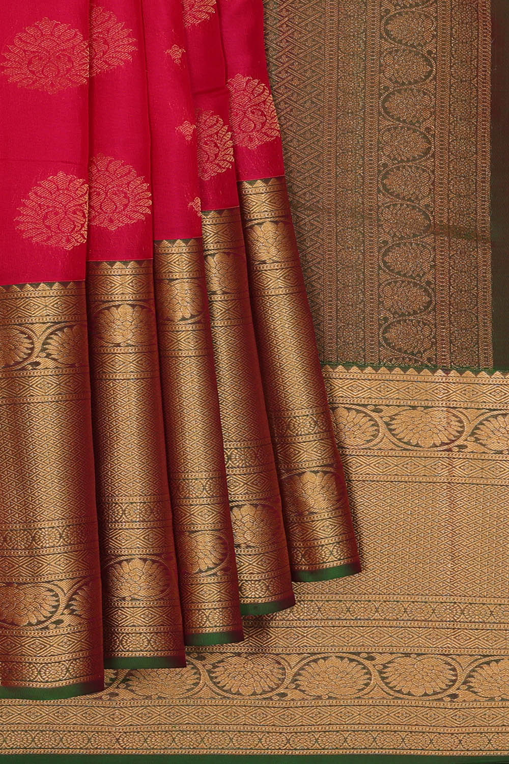 Image of Kanchipattu Silk Pink Saree