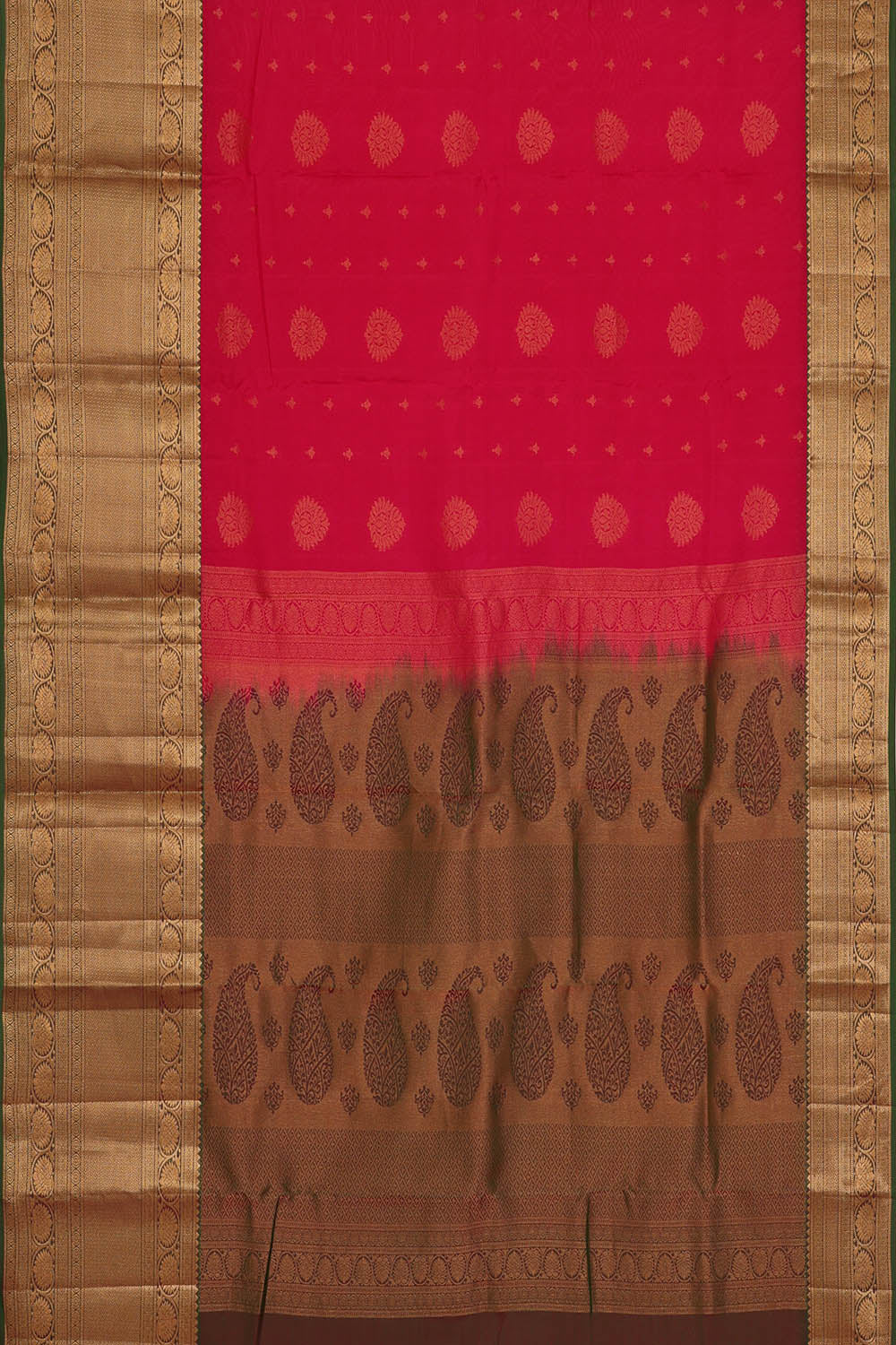 Image of Kanchipattu Silk Pink Saree