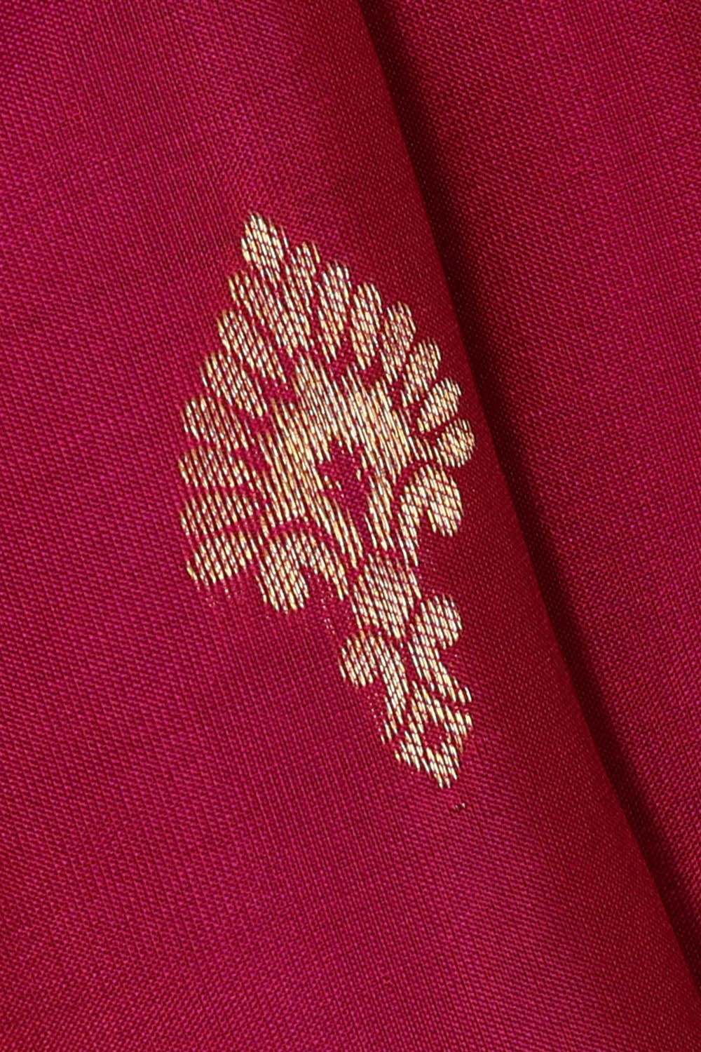 Image of Kanchipattu Silk Magenta Saree