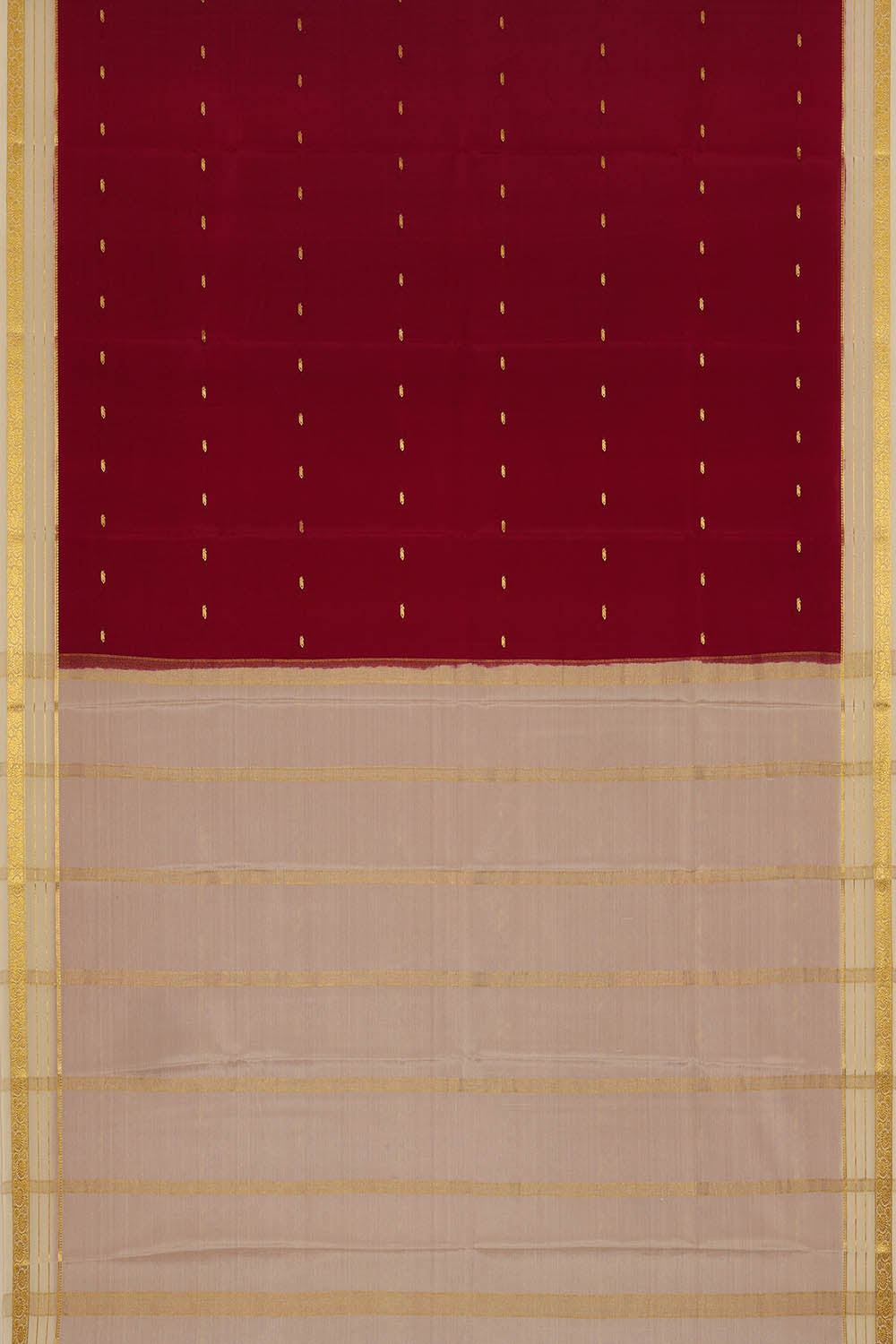 Image of Binny Crepe Wine Purple Saree