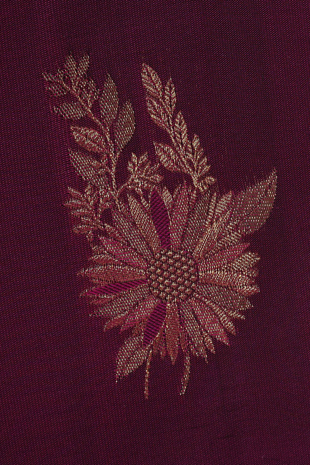 Image of South Silk Purple Saree