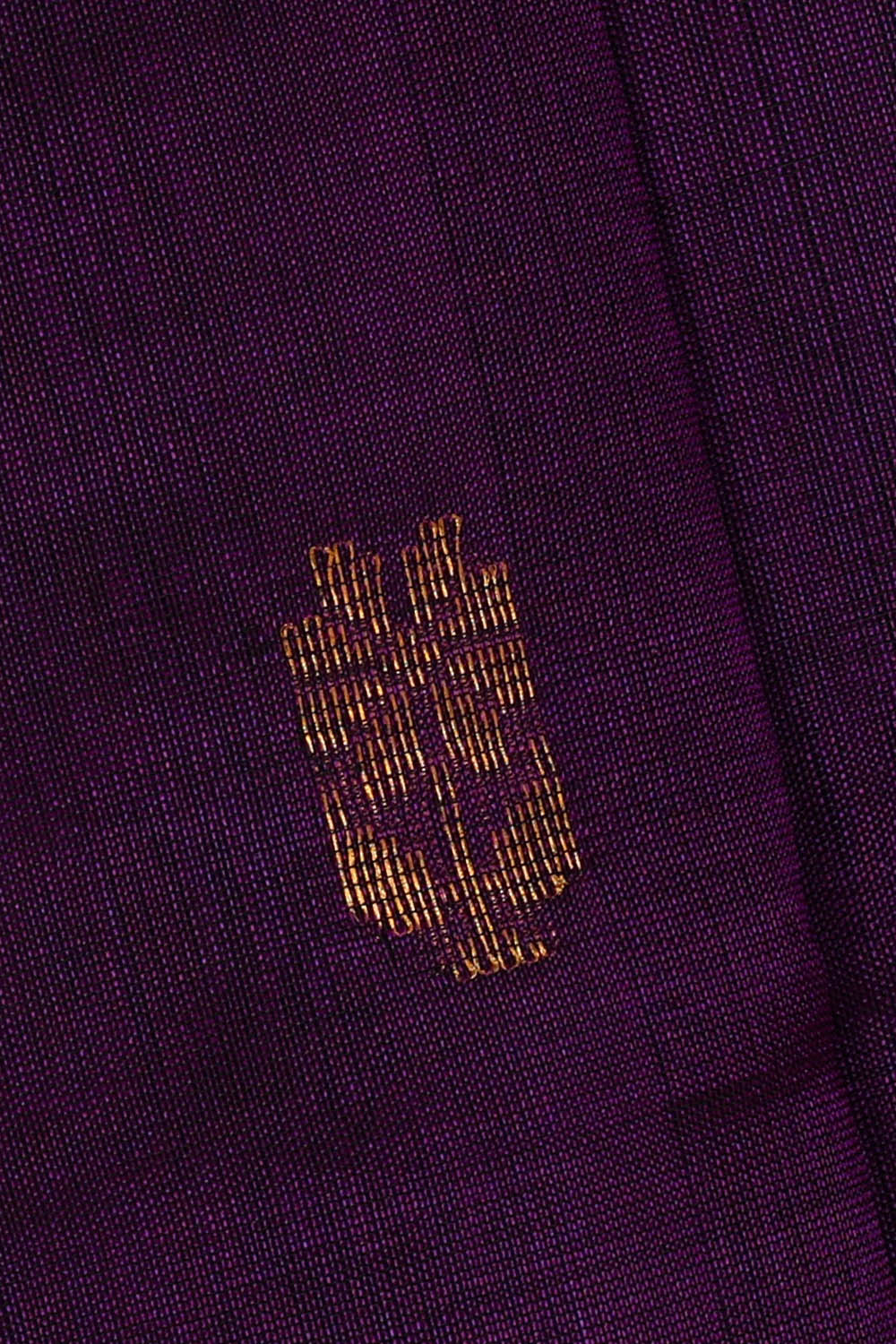 Image of Venkatagiri Cotton Silk Violet Saree
