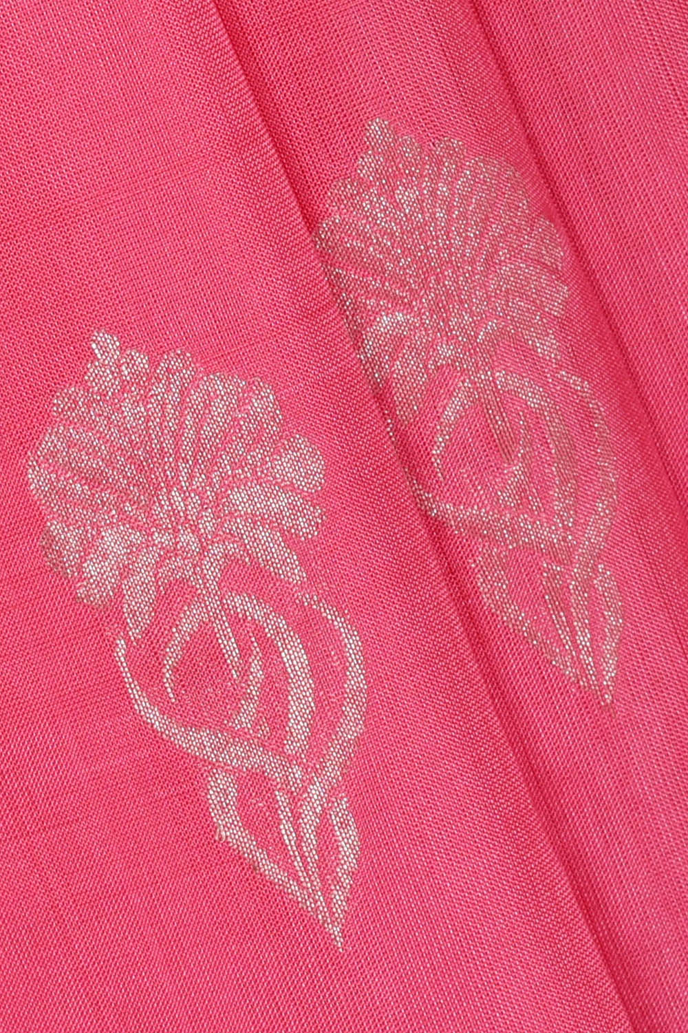 Image of Venkatagiri Silk Pink Saree