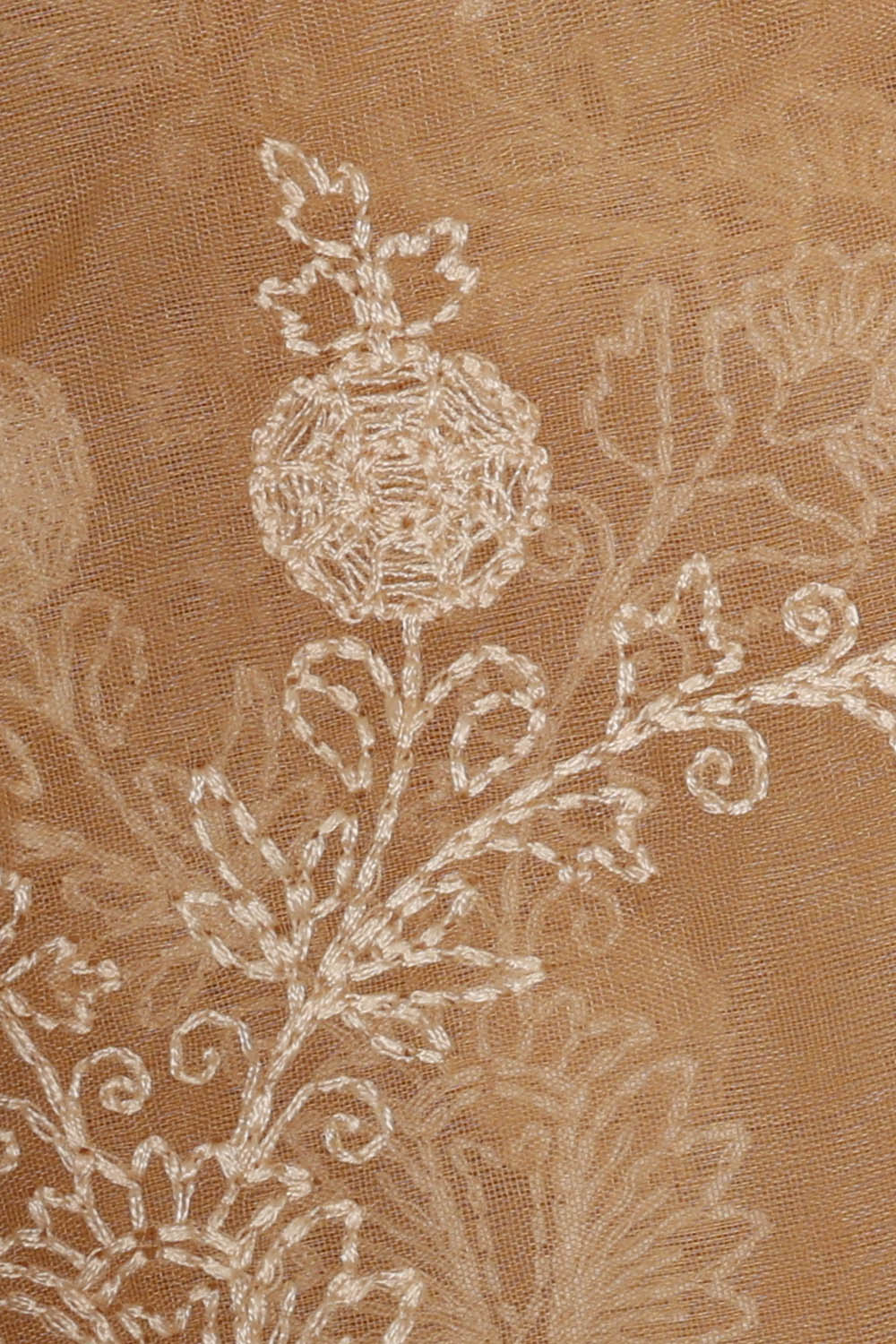Image of Kora Silk Beige Saree