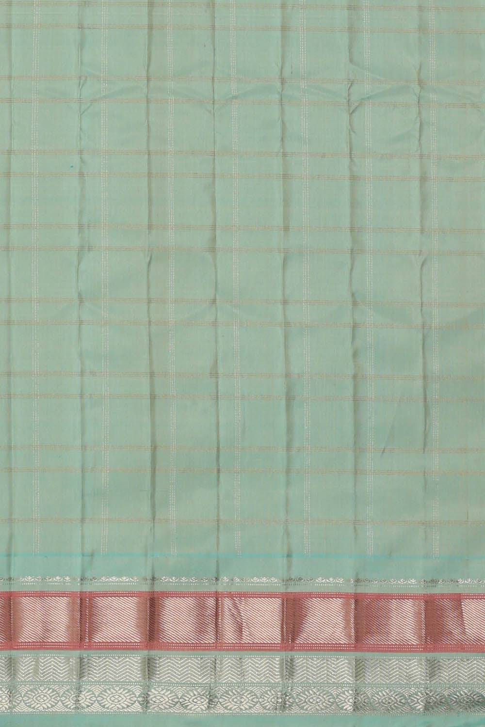 Image of Gadwal Silk Wine Purple Saree