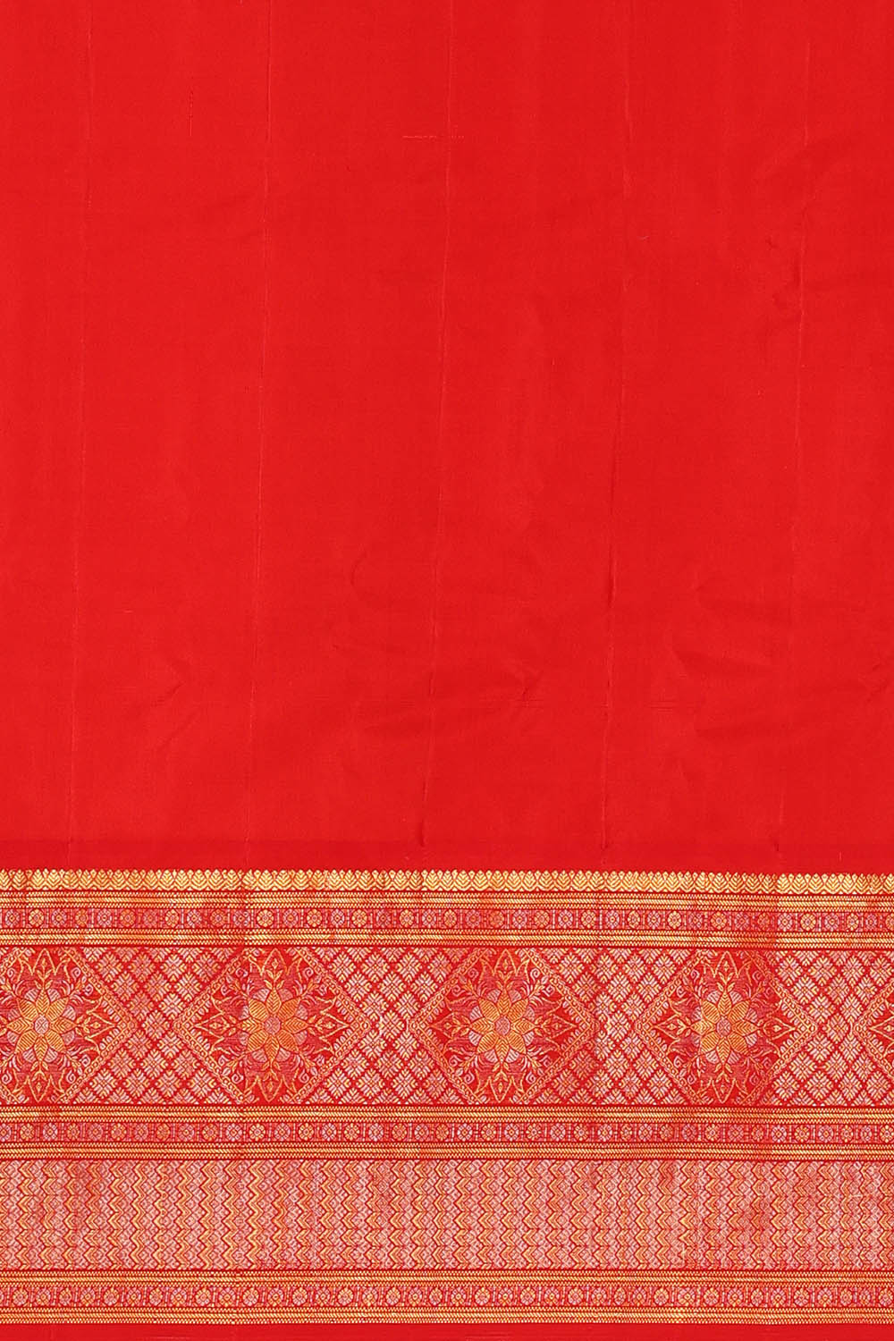 Image of Gadwal Silk Lavender Saree