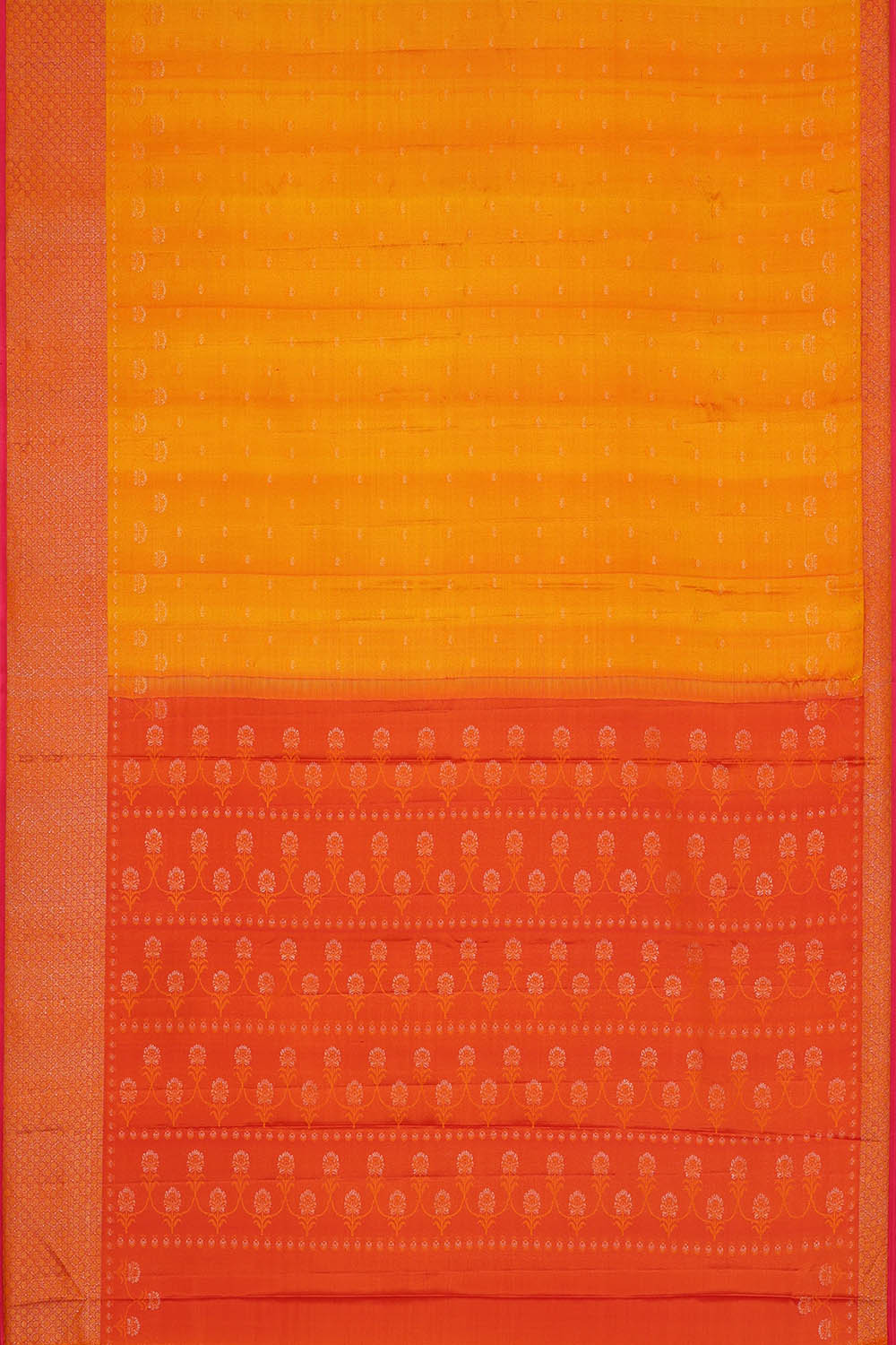 Image of Arani Silk Orange Saree
