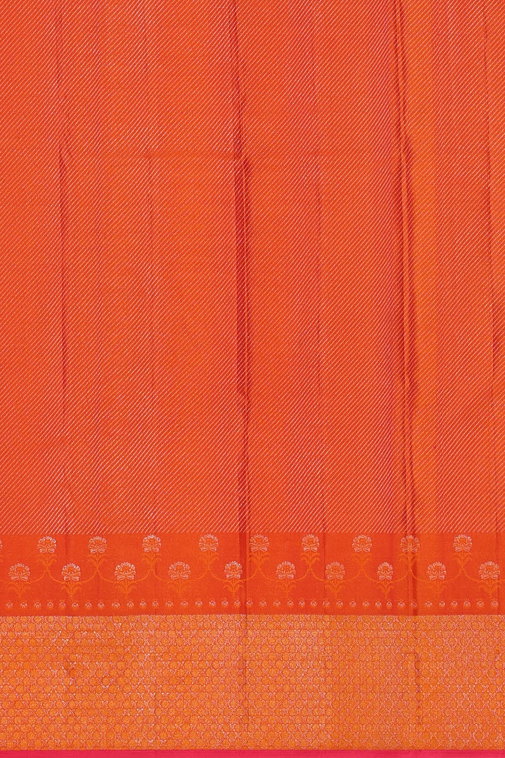 Image of Arani Silk Orange Saree