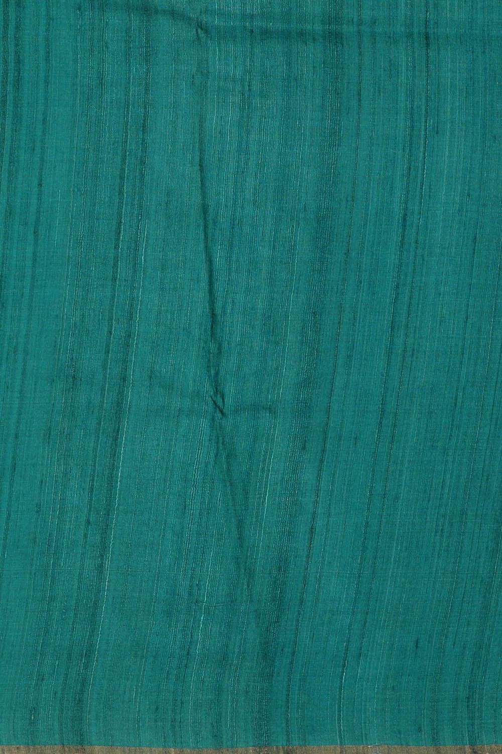 Image of Tussar Printed Blue Saree