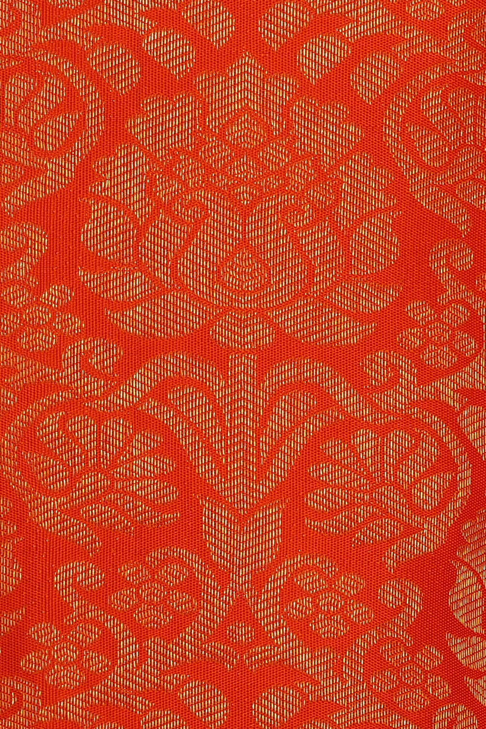 Image of Kanchipattu Silk Orange Saree