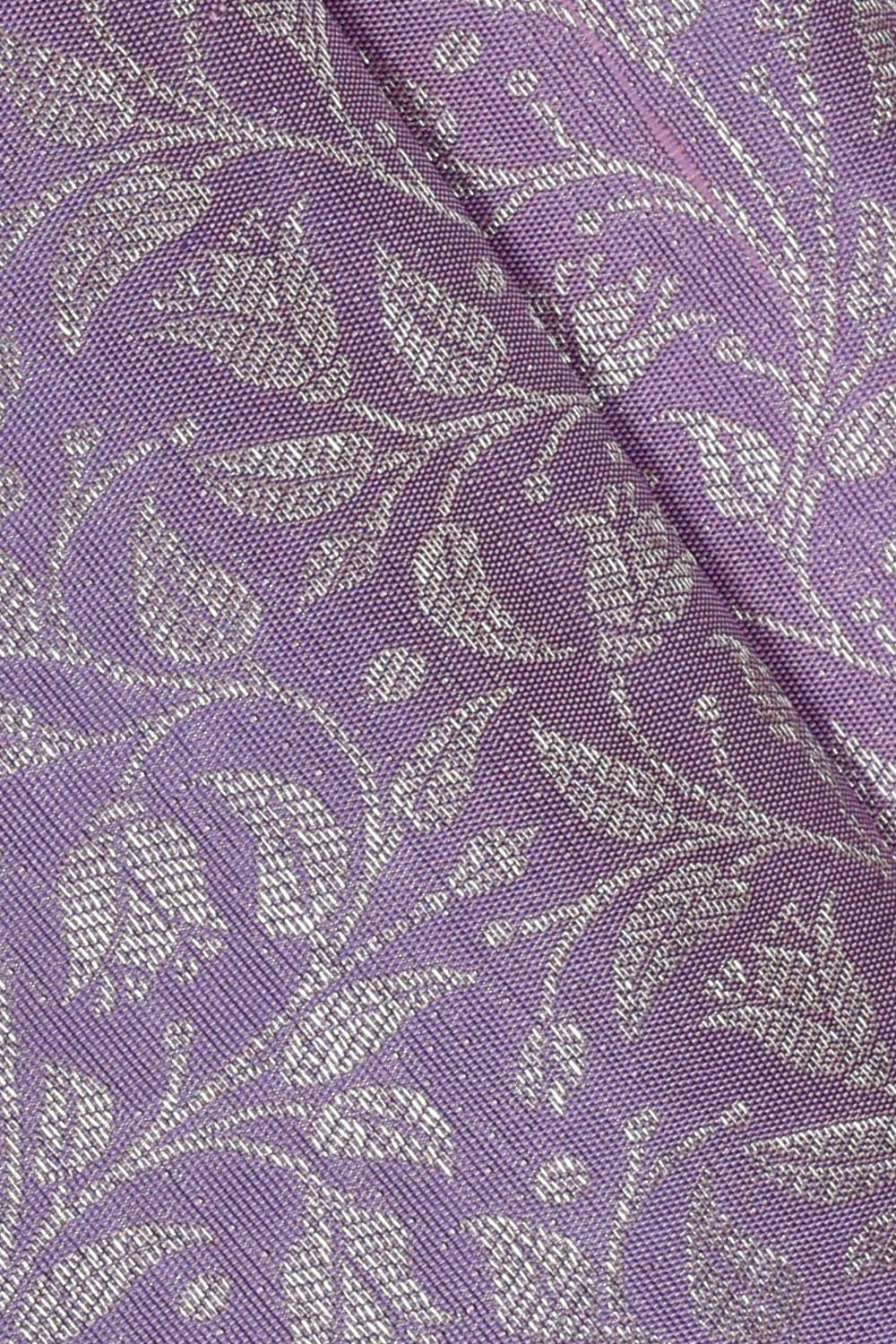 Image of Kanchipattu Silk Lavender Saree