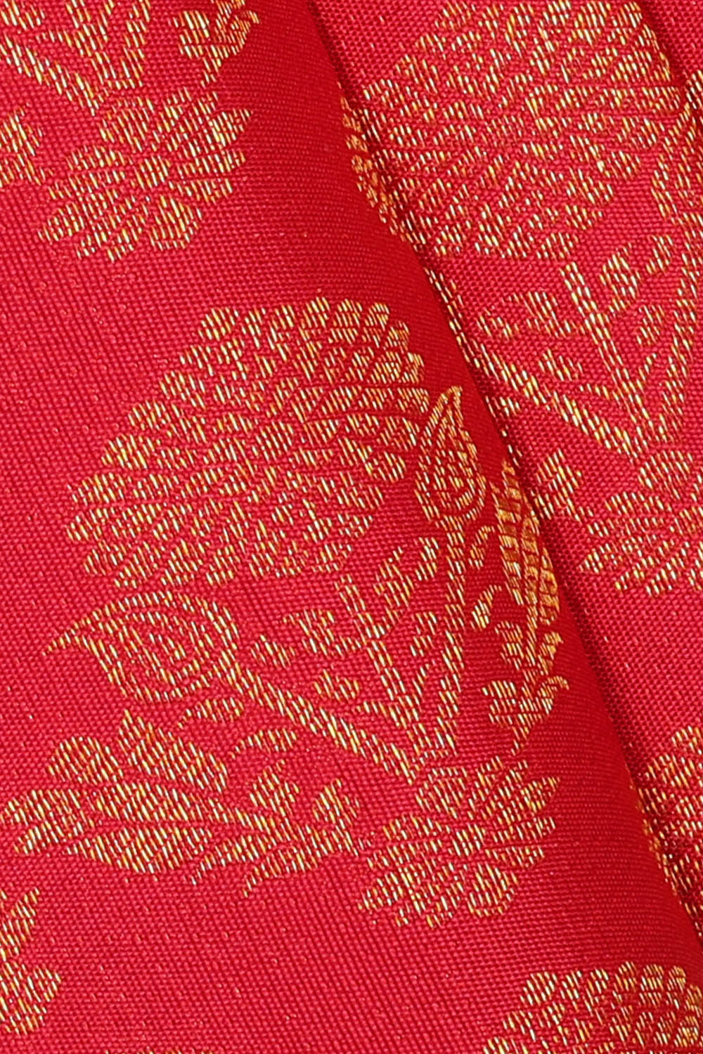 Image of Kanchipattu Silk Red Saree