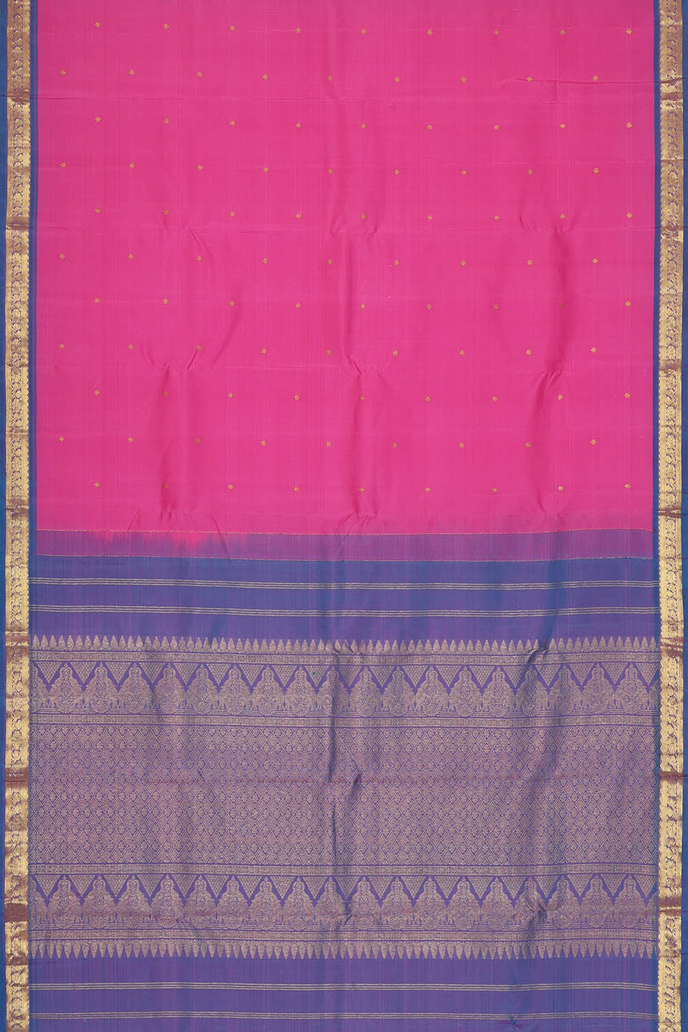 Image of Kanchipattu Silk Pink Saree