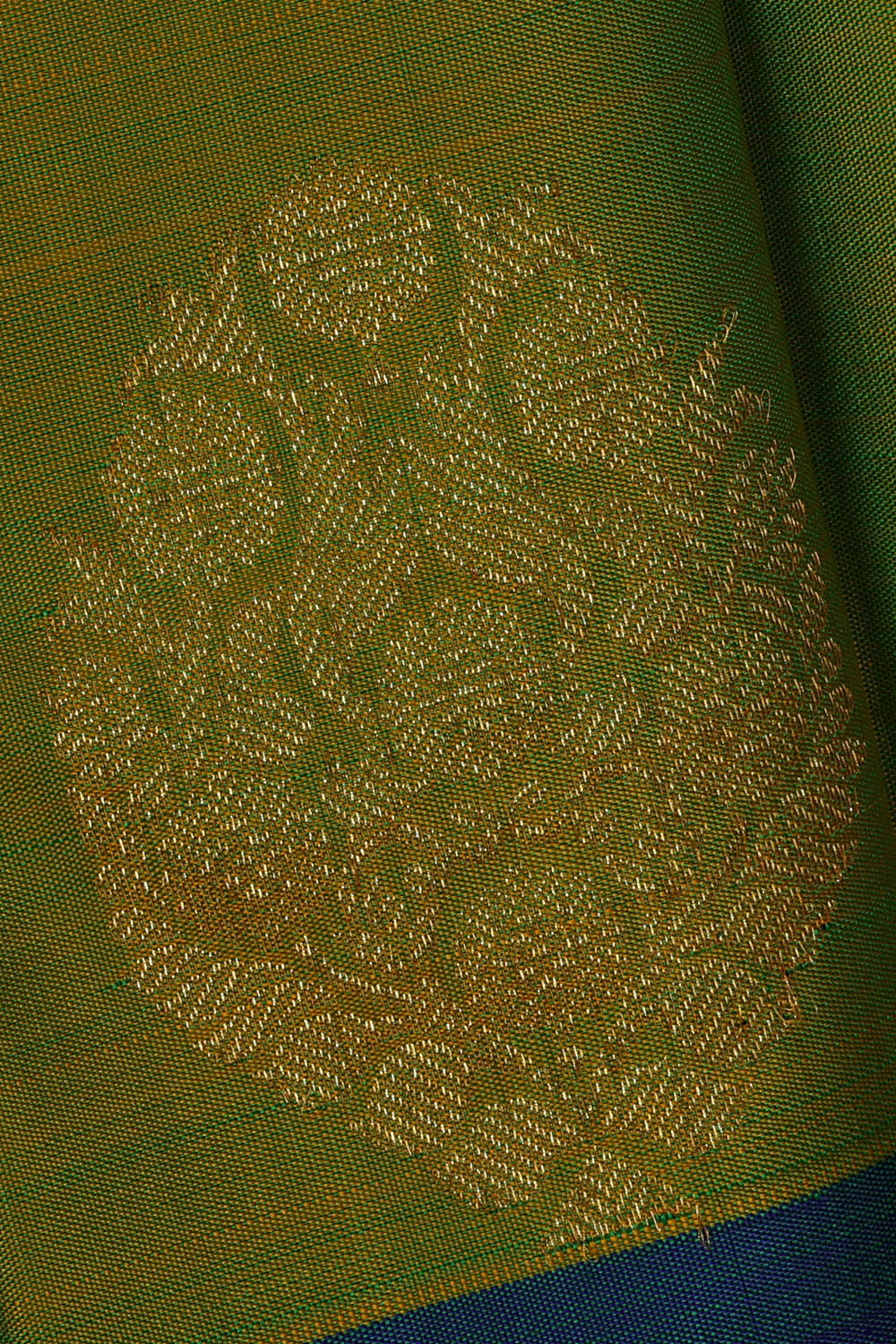 Image of Kanchipattu Silk Green Saree