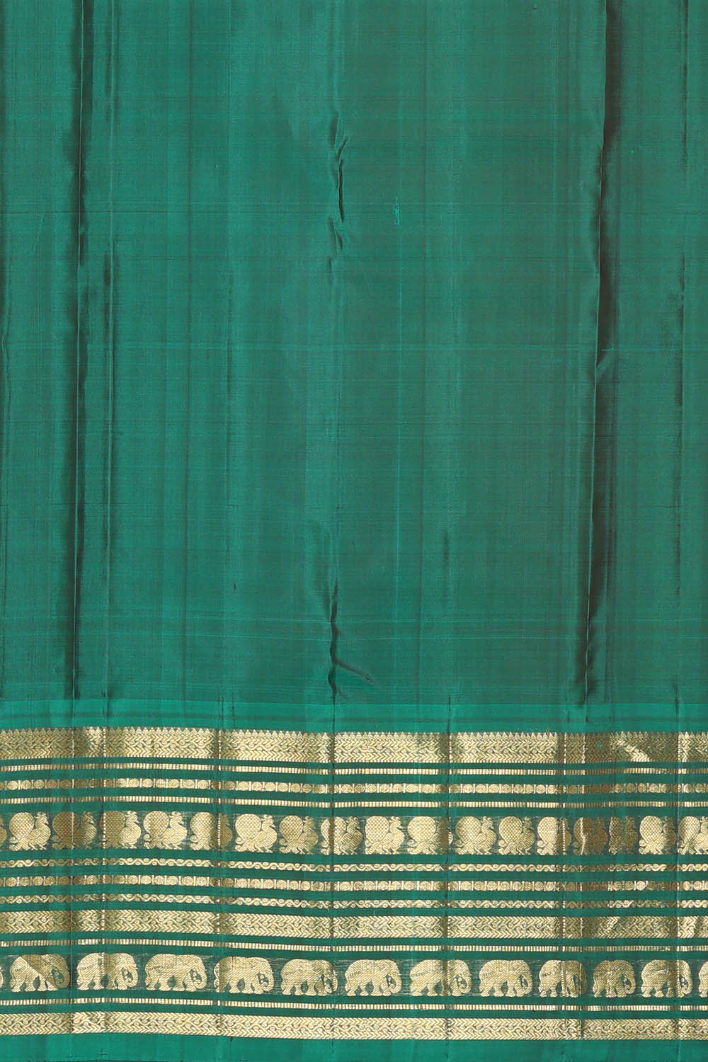 Image of Kanchipattu Silk Orange Saree