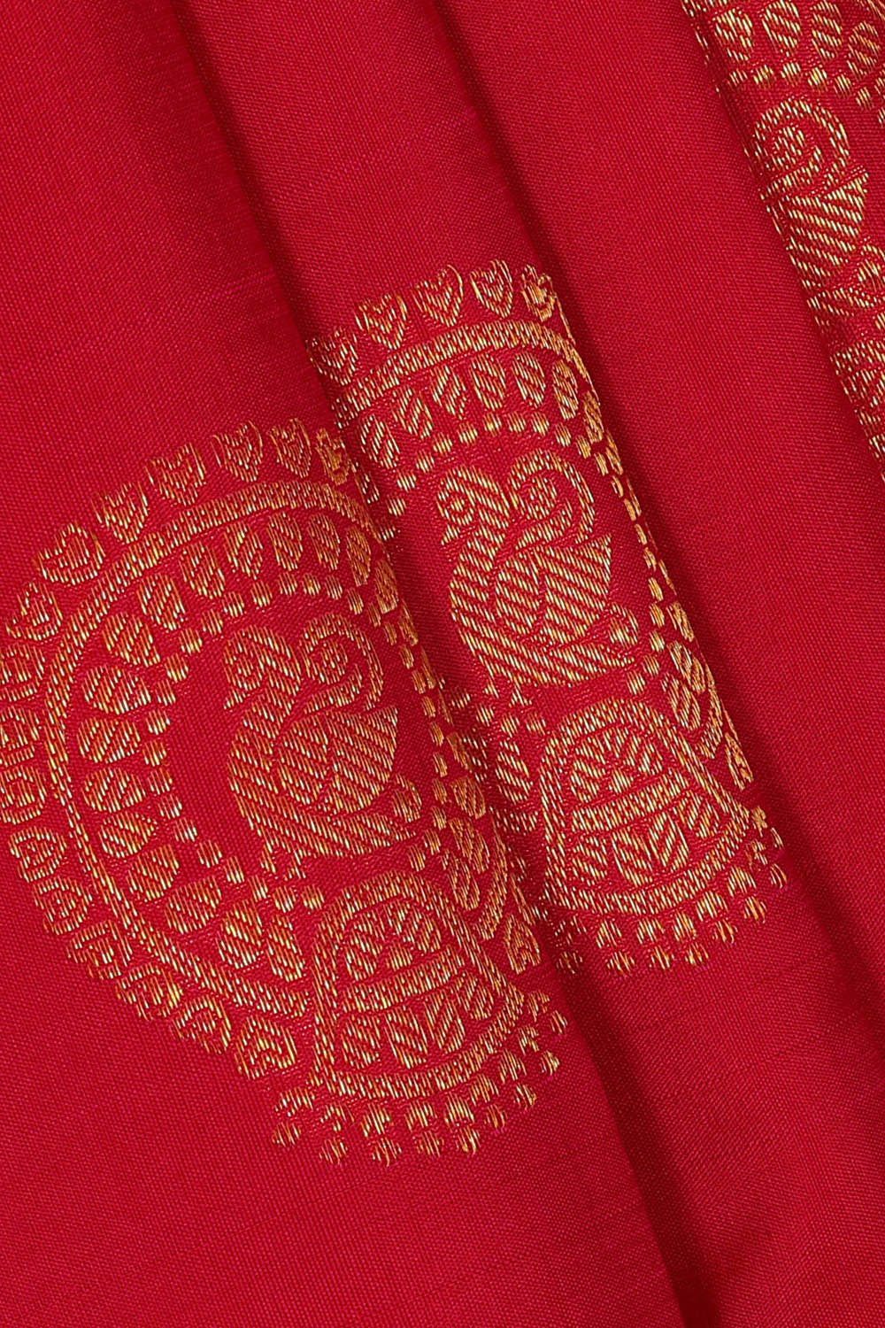 Image of Kanchipattu Silk Dark Pink Saree