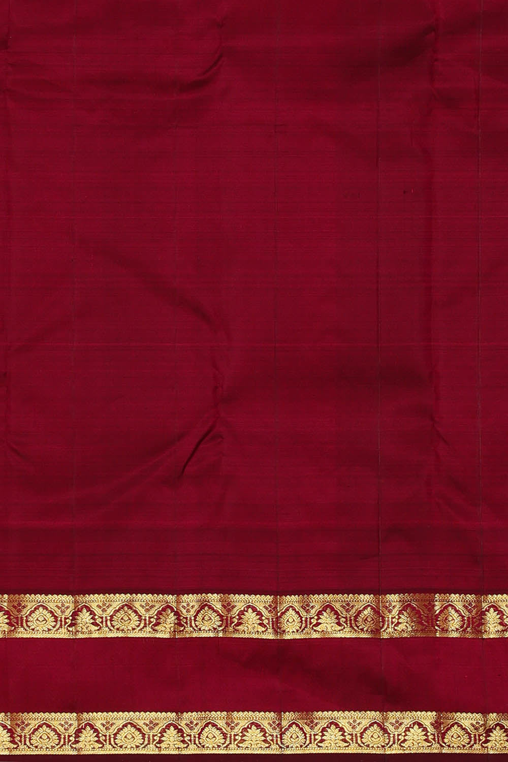 Image of Kanchipattu Silk Dark Pink Saree