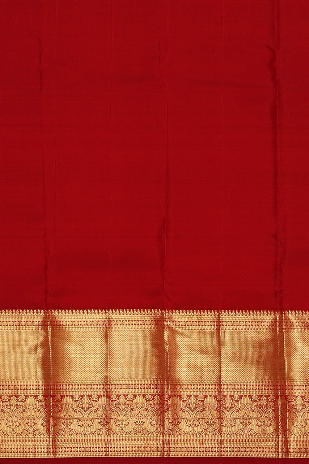 Image of Kanchipattu Silk Orange Saree