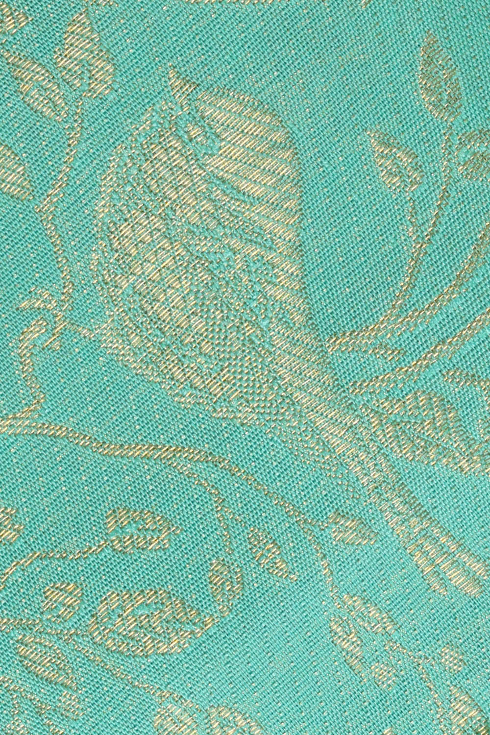 Image of Kanchipattu Silk Sea Blue Saree