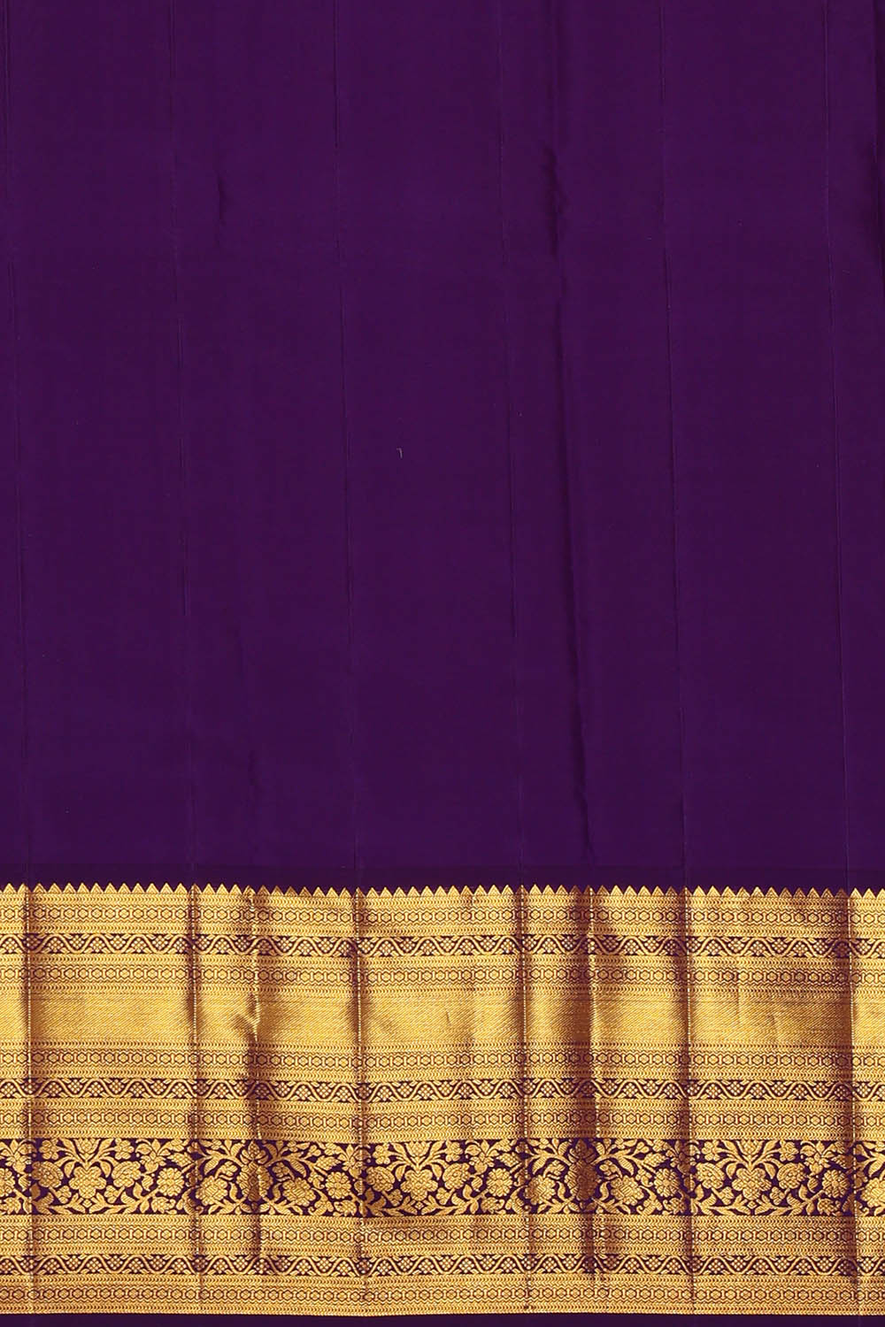 Image of Kanchipattu Silk Sea Blue Saree