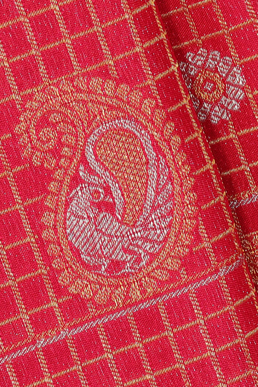 Image of Kanchipattu Silk Pink Saree