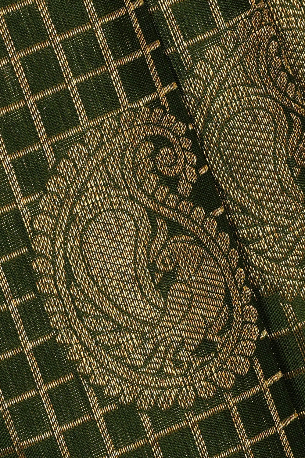 Image of Kanchipattu Silk Green Saree