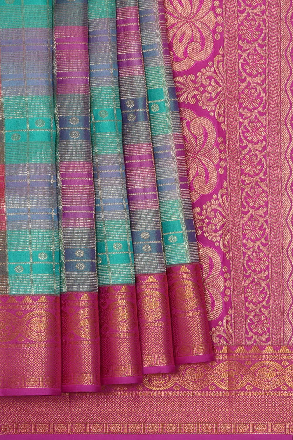 Image of Rangkat Kanchipattu Silk Saree