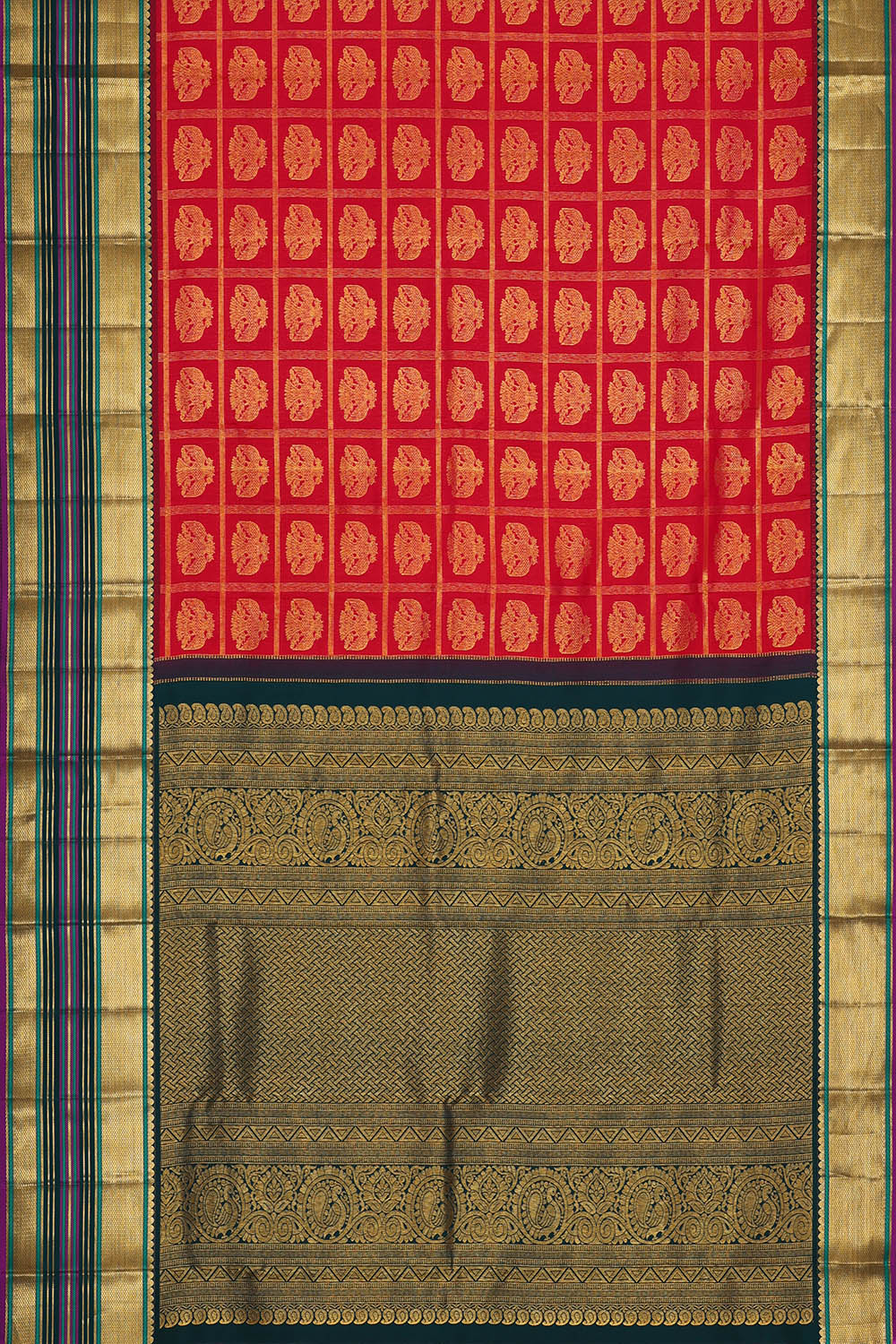 Image of Kanchipattu Silk Pink Saree
