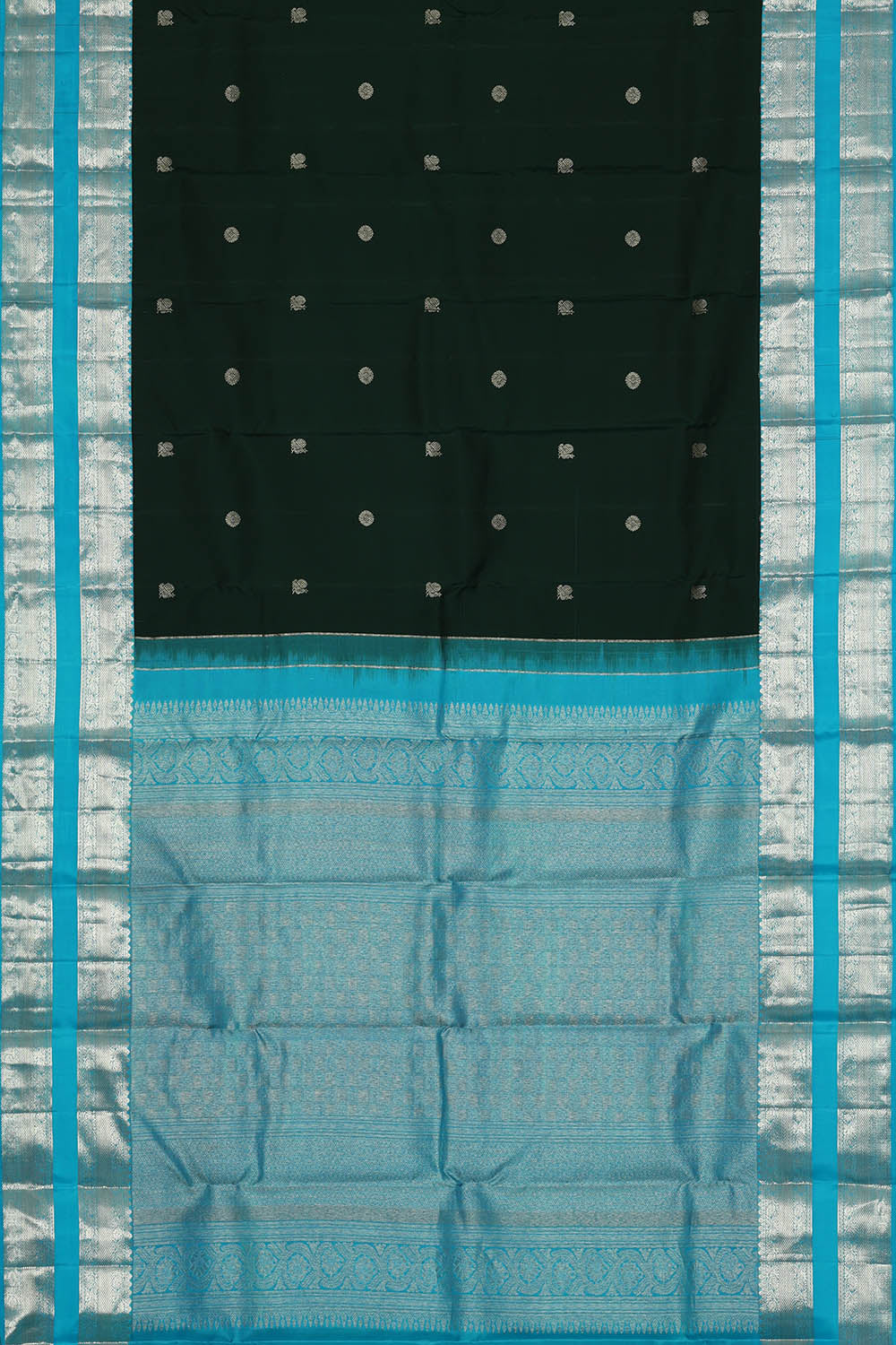 Image of Kanchipattu Silk Green Saree