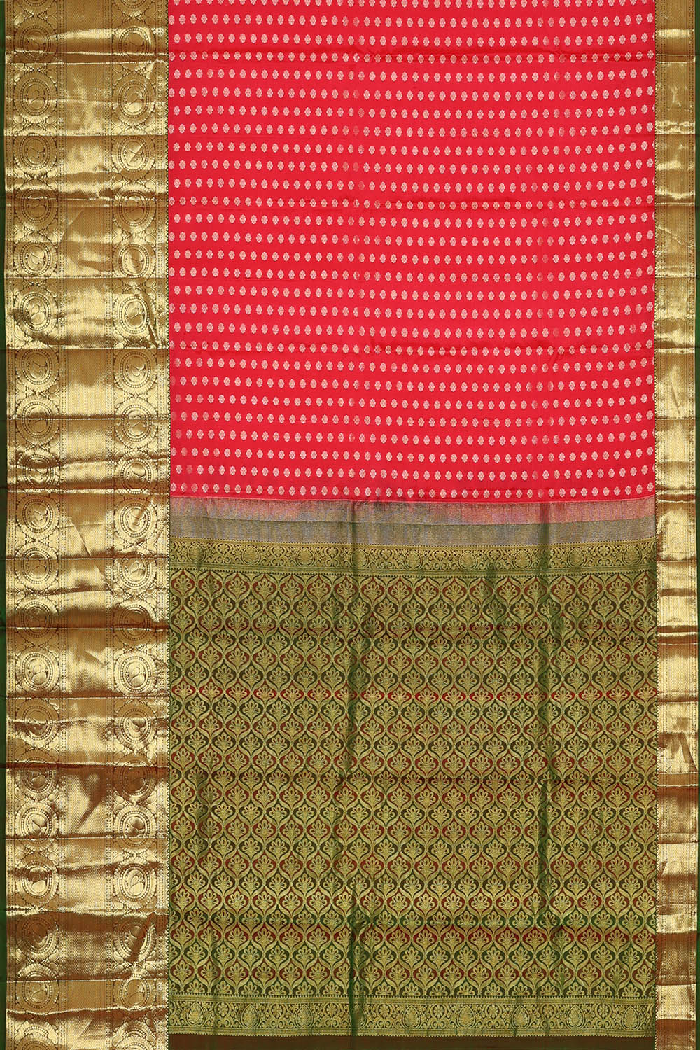 Image of Kanchipattu Silk Pink Saree