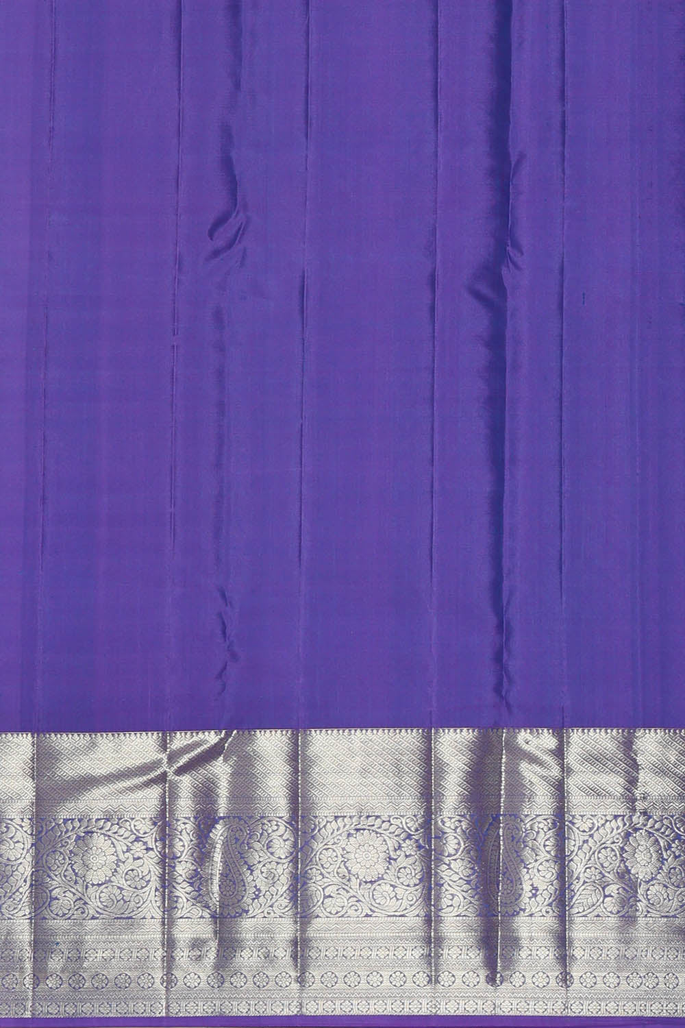 Image of Kanchipattu Silk Violet Saree