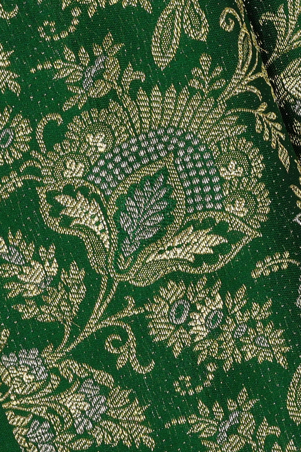 Image of Kanchipattu Silk Green Saree